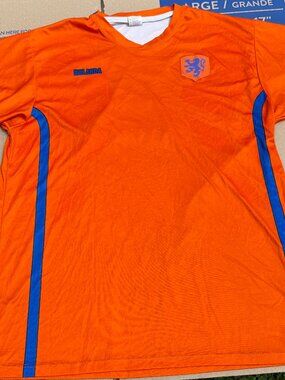 Vintage Netherlands FIFA World Cup Holanda 22 Soccer Jersey Unknown Year Men's